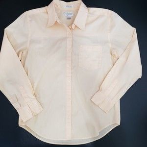 Christopher & Banks Cream Button Down Shirt